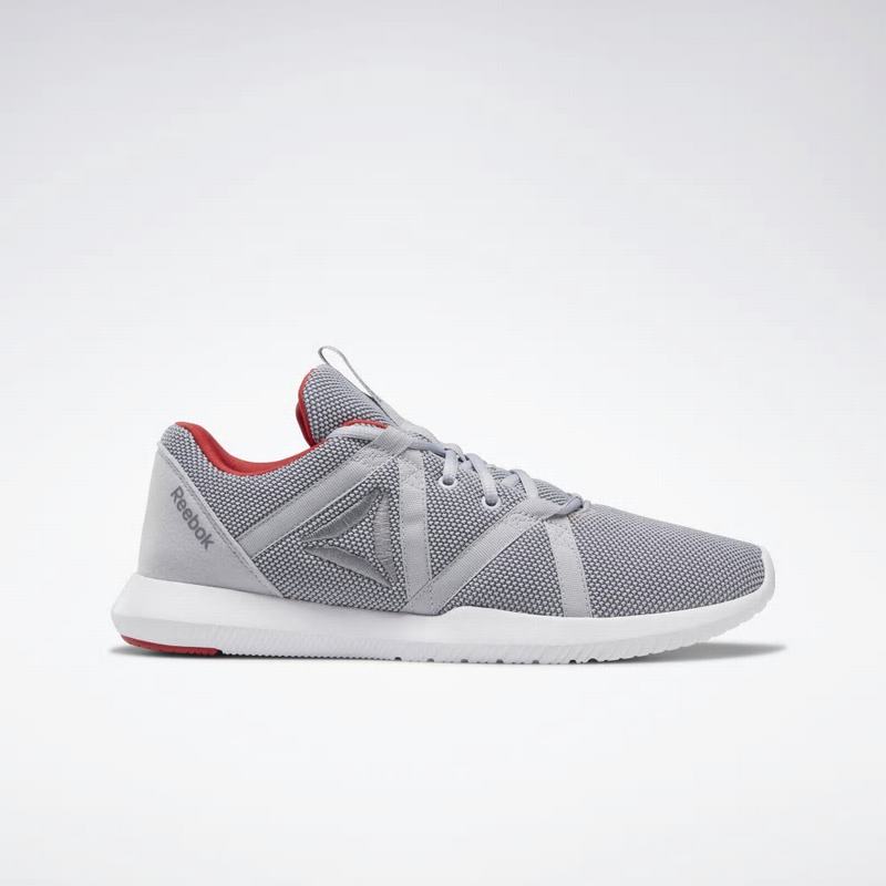 Adidasi Training Reebok Reago Essential Barbati Gri/Rosii Romania DM1716MA